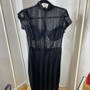 Black pretty little thing dress